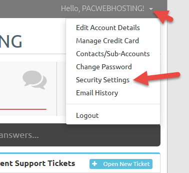 How do I disable two factor authentication for my client area login ...