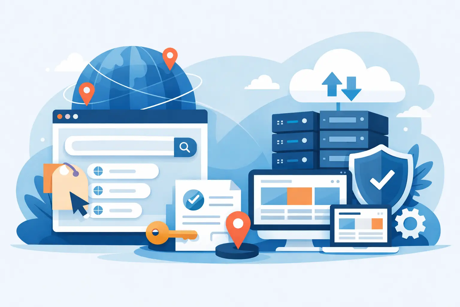 Choosing Domain Name Registration and Website Hosting Companies