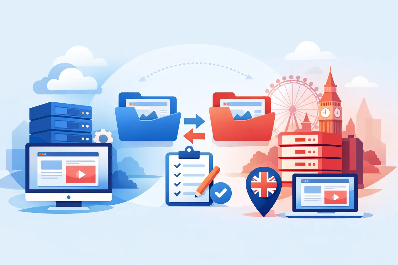Website Hosting Migration Checklist for UK Sites